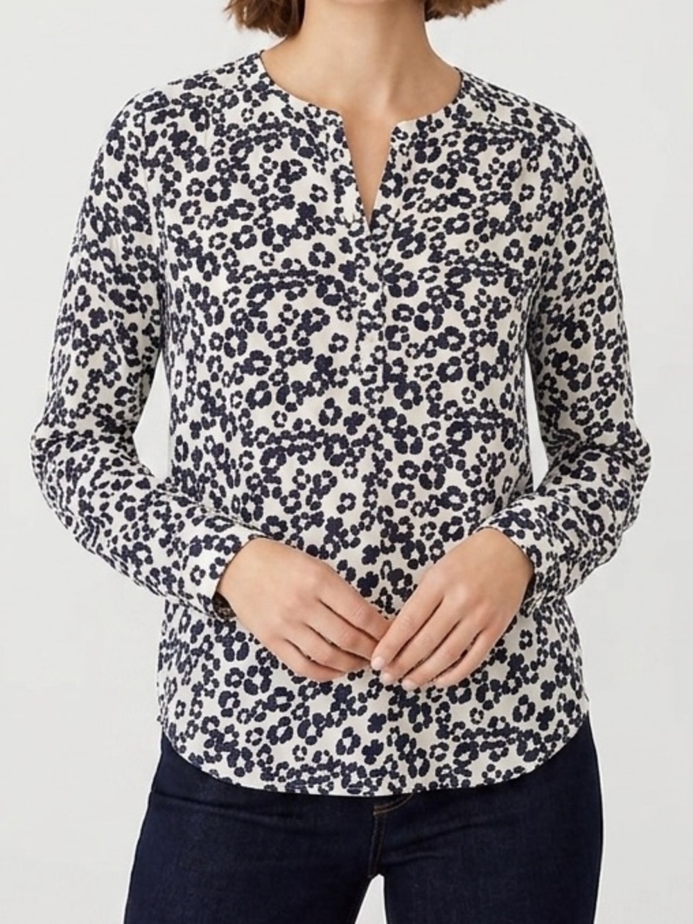 Ann Taylor Loft Floral Shirt